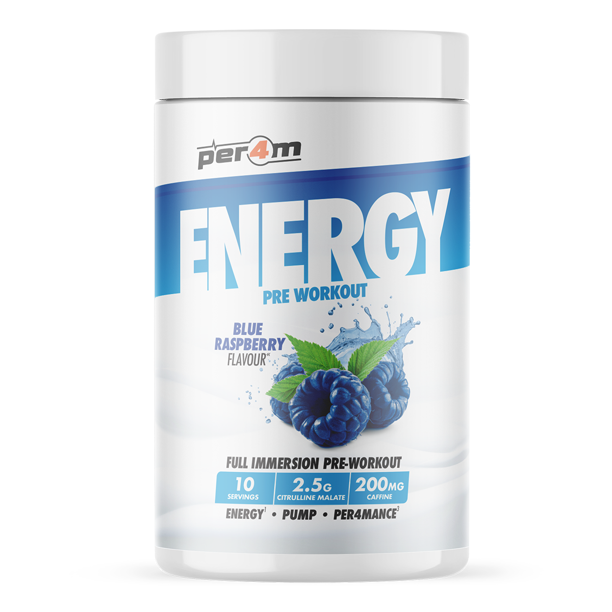 Energy Pre-Workout Blue Raspberry