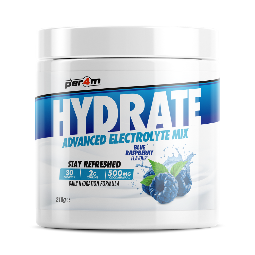 Blue Raspberry Electrolyte Powder | Per4m – Per4m Nutrition