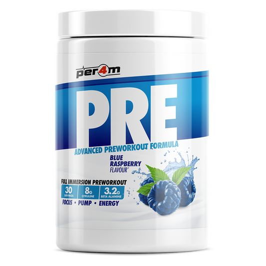 PER4M Pre Workout Stim Blue Raspberry