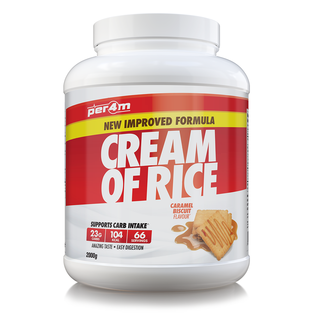 PER4M Cream Of Rice Caramel Biscuit (New Formula)