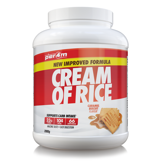 PER4M CREAM OF RICE CARAMEL BISCUIT (NEW FORMULA)