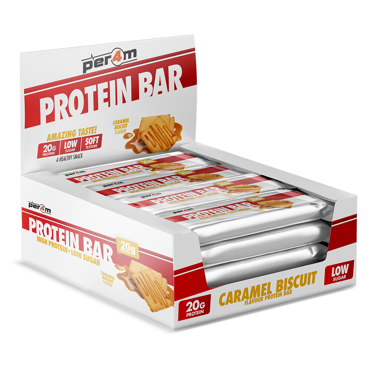 Per4m Protein Bars Caramel Biscuit