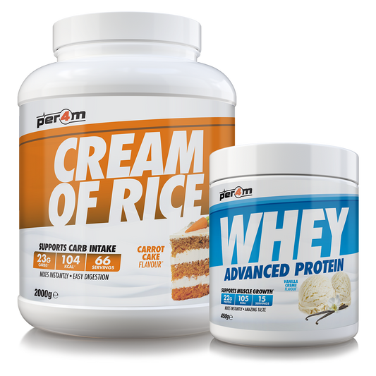 PER4M Cream Of Rice Carrot Cake (Free Whey 450g with 2kg CoR*)