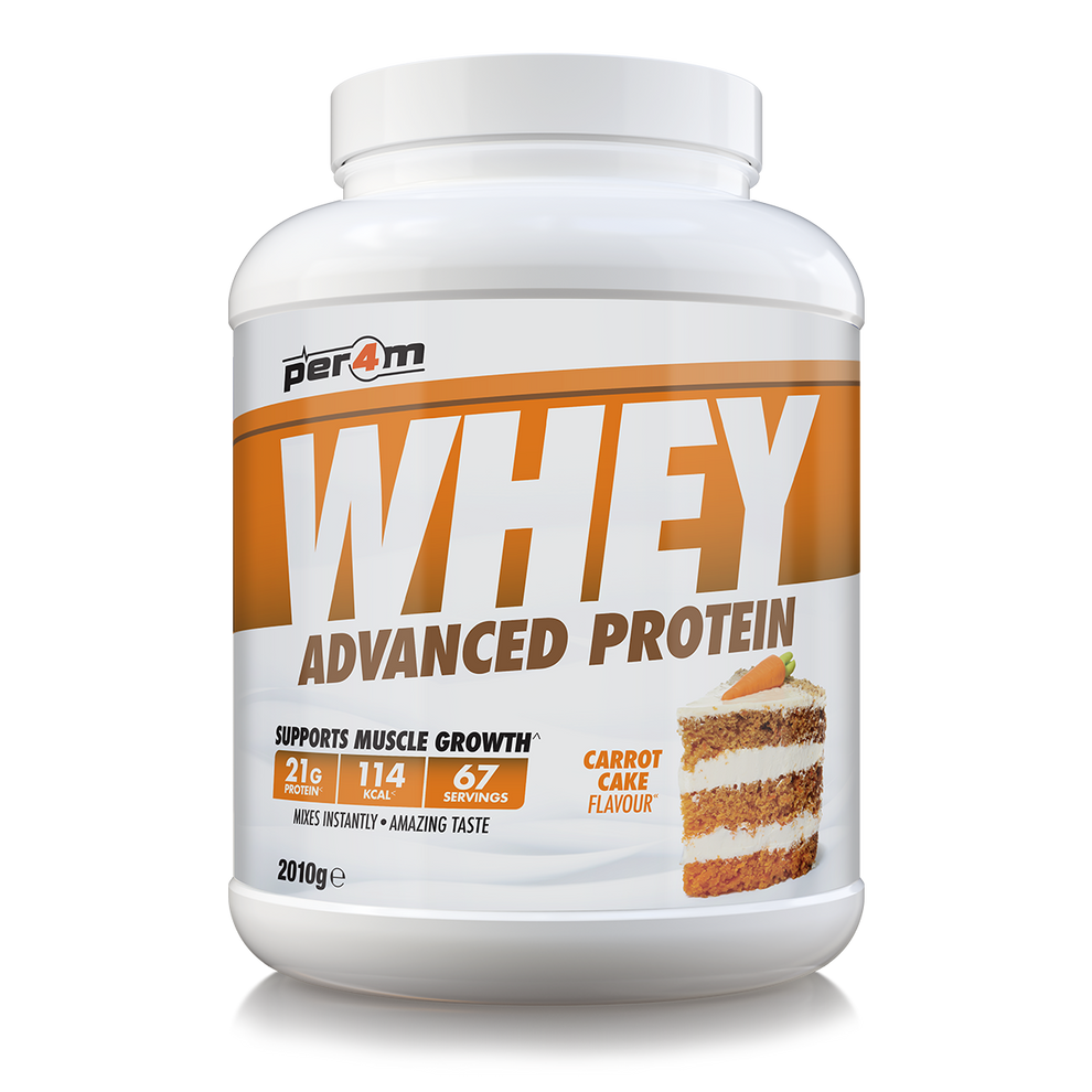 Carrot Cake Whey Protein Powder | Per4m – Per4m Nutrition