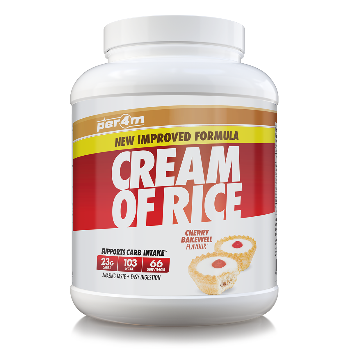 PER4M Cream Of Rice Cherry Bakewell (New Formula)