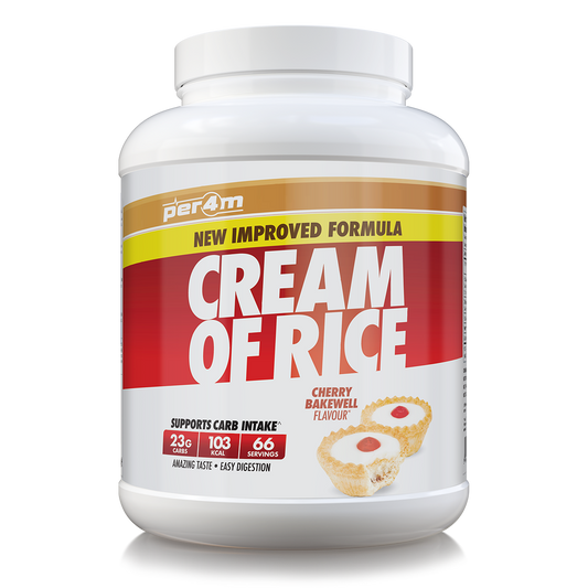 PER4M CREAM OF RICE CHERRY BAKEWELL (NEW FORMULA)