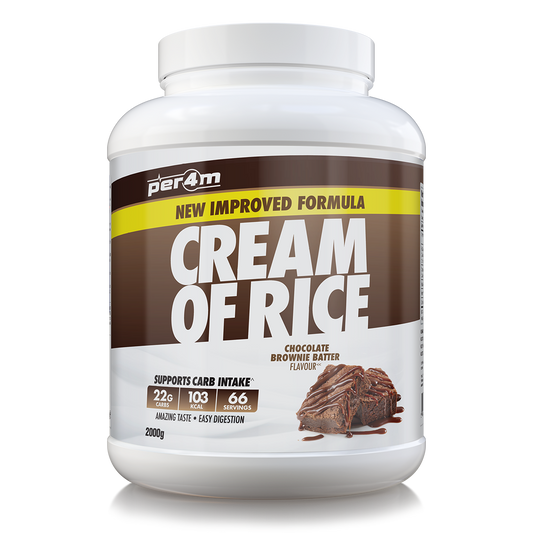 PER4M CREAM OF RICE CHOCOLATE BROWNIE BATTER (NEW FORMULA)