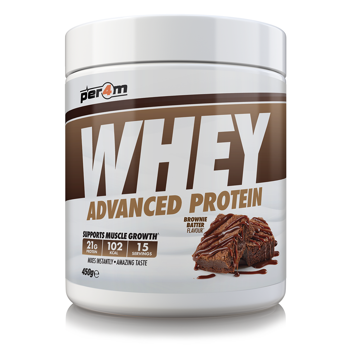 Per4m Whey Protein Chocolate Brownie Batter