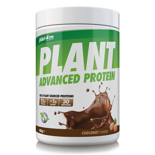 900g tub of Choconut Per4m Plant Advanced Protein