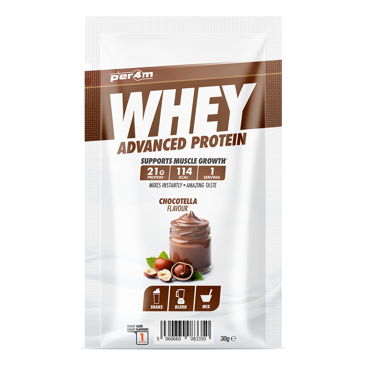 PER4M Whey Protein Sample Sachets