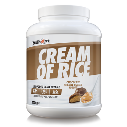 PER4M Cream Of Rice Chocolate Peanut Butter (Free Whey 450g with 2kg CoR*)