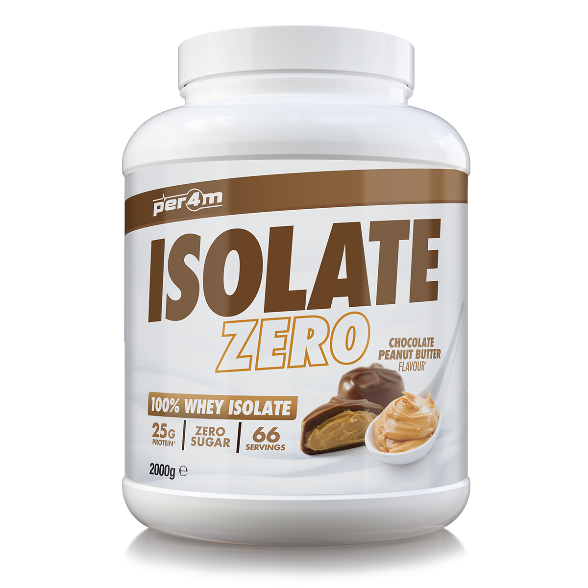 PER4M Isolate Zero Chocolate Peanut Butter