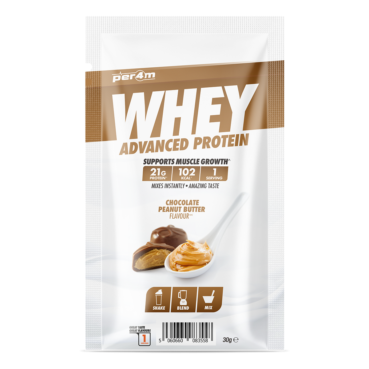 PER4M Whey Protein Sample Sachets