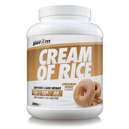 PER4M Cream Of Rice Cinnamon Donut (Free Whey 450g with 2kg CoR*)