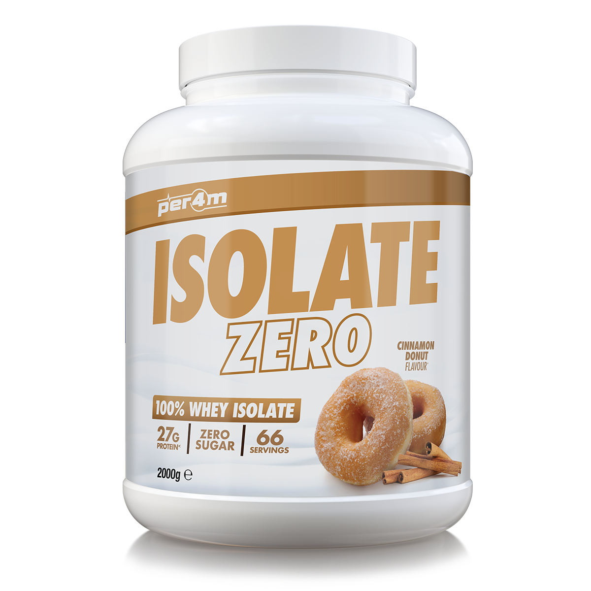 PER4M Isolate Zero Cinnamon Donut