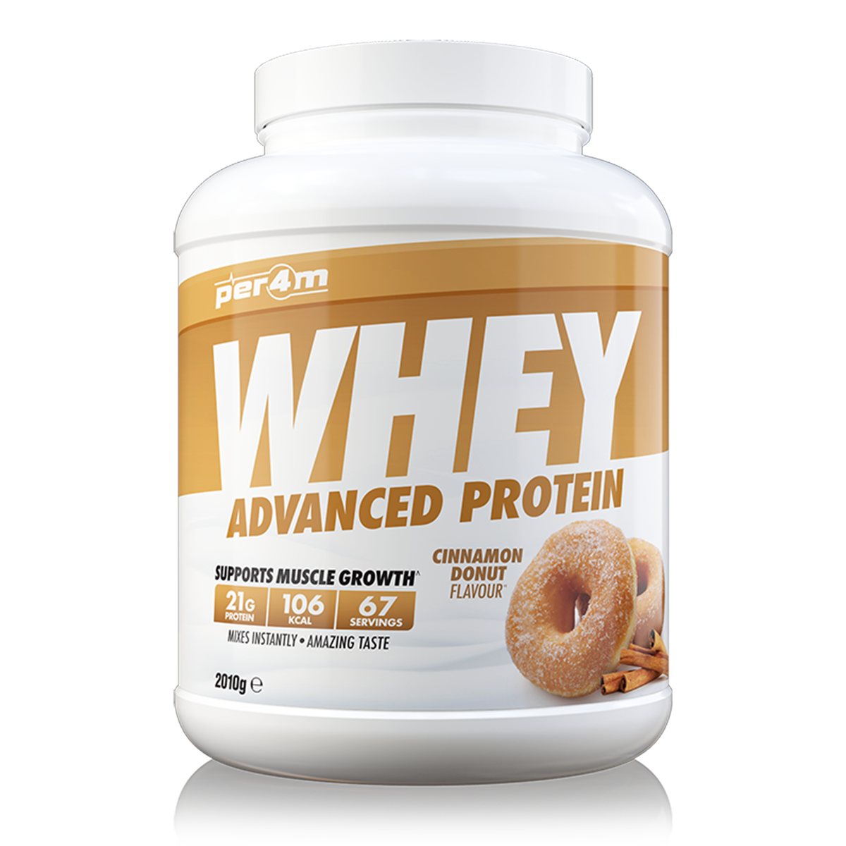 Per4m Whey Protein Cinnamon Donut