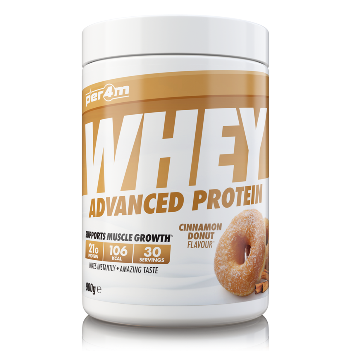 Per4m Whey Protein Cinnamon Donut