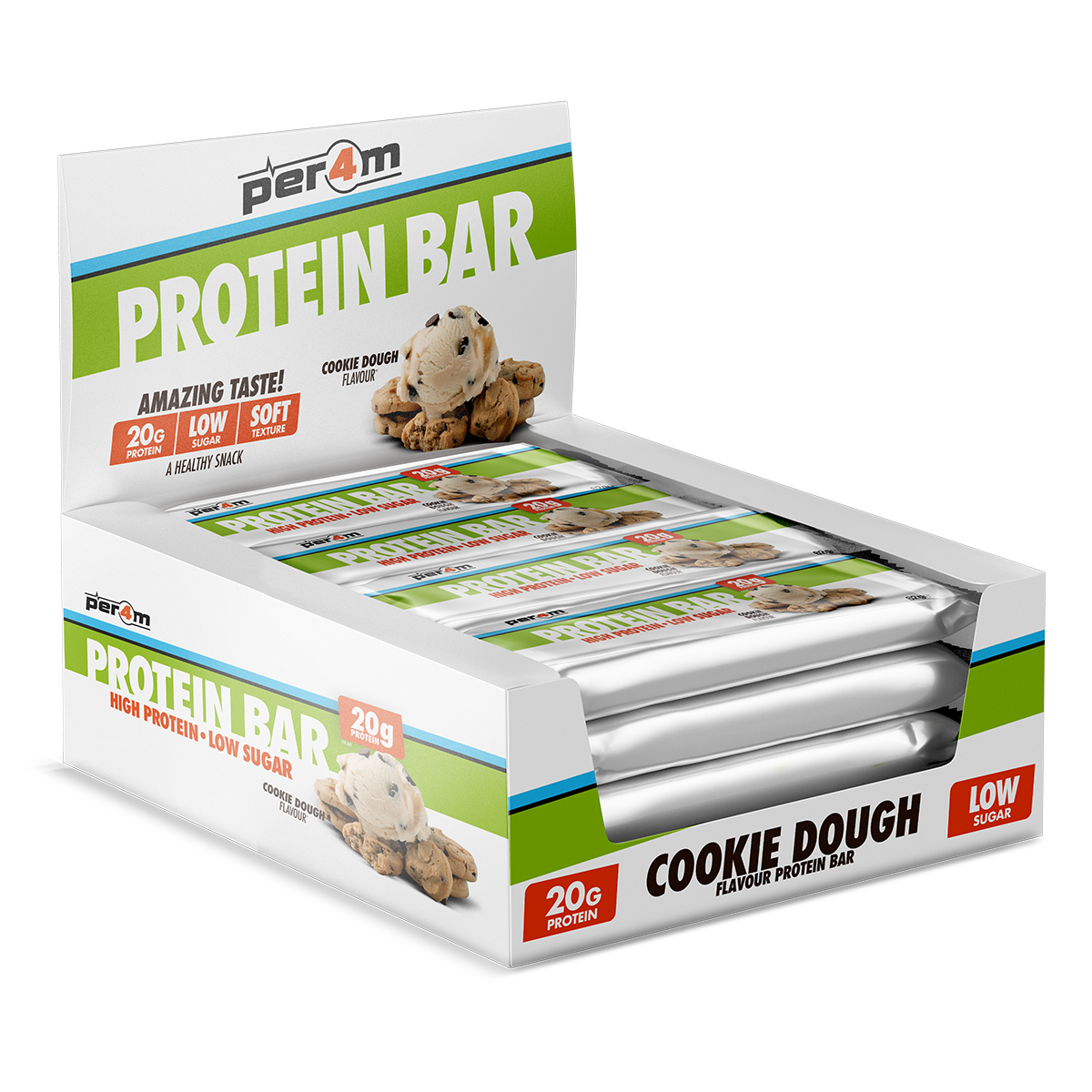 Per4m Protein Bars Cookie Dough