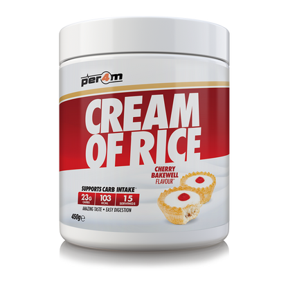 PER4M Cream Of Rice Cherry Bakewell (Free Whey 450g*)
