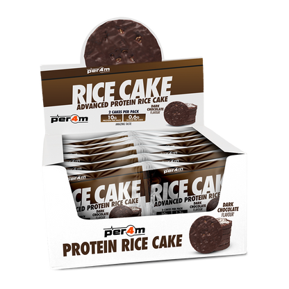 Per4m Dark Chocolate Rice Cakes Twin Packs (Box of 12)