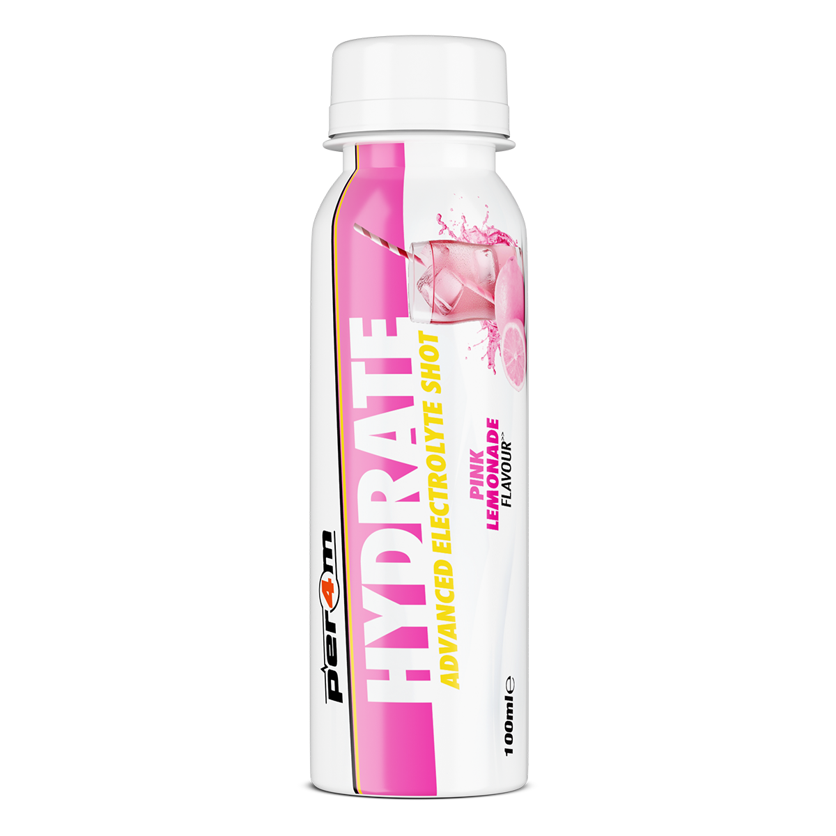Pink Hydrate Pink Lemonade Hydrate Shots | Instant Daily Hydration – Per4m Nutrition