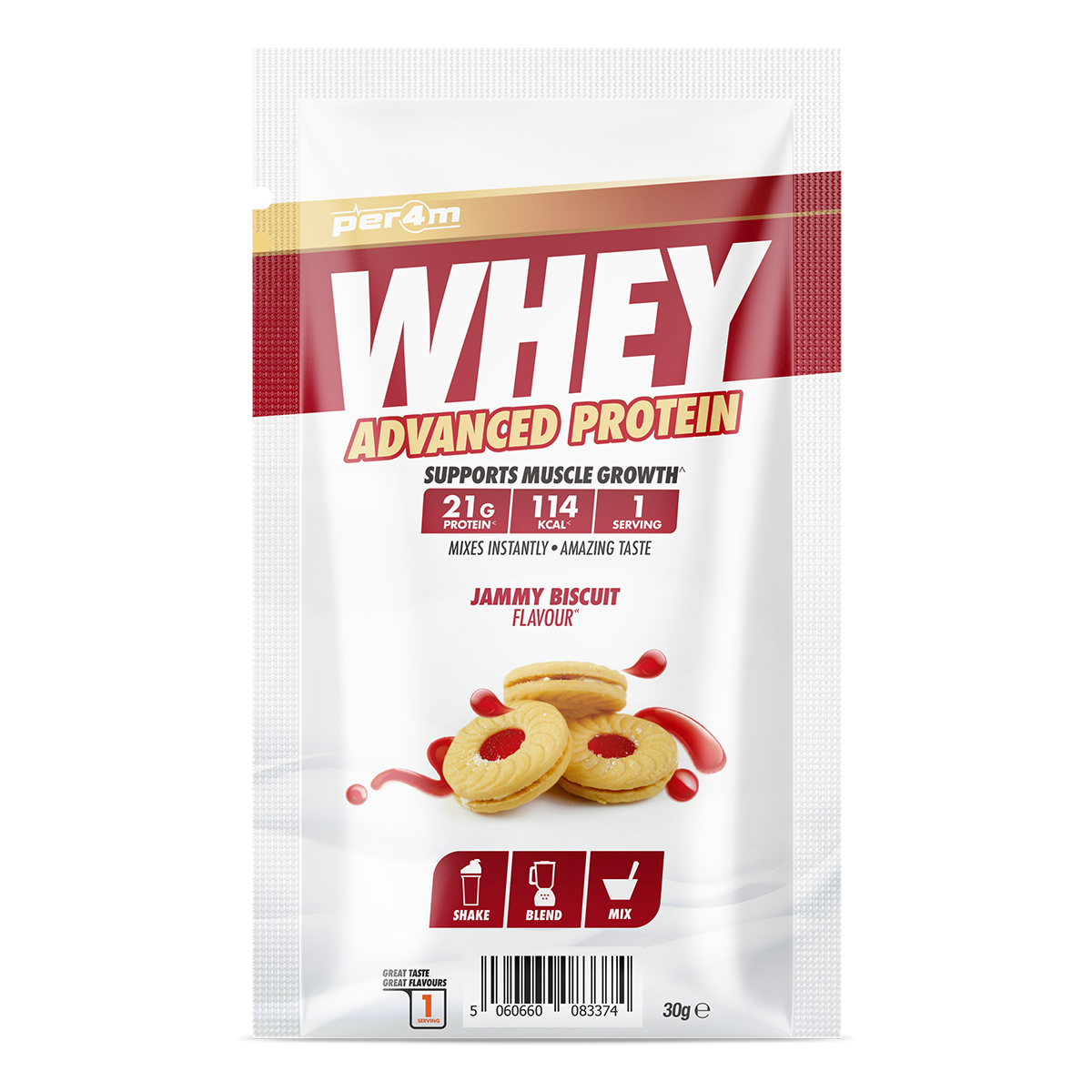 PER4M Whey Protein Sample Sachets