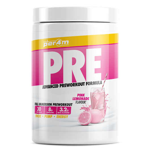 PER4M Pre Workout Stim Pink Lemonade