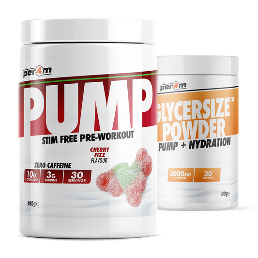Pump Stim Free Pre Workout with Glycersize™ Cherry Fizz