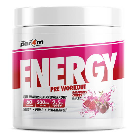 Per4m Energy Pre Workout Raspberry Cherry