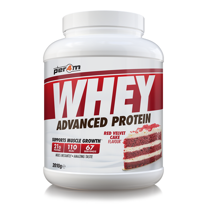 Whey Protein Red Velvet Cake