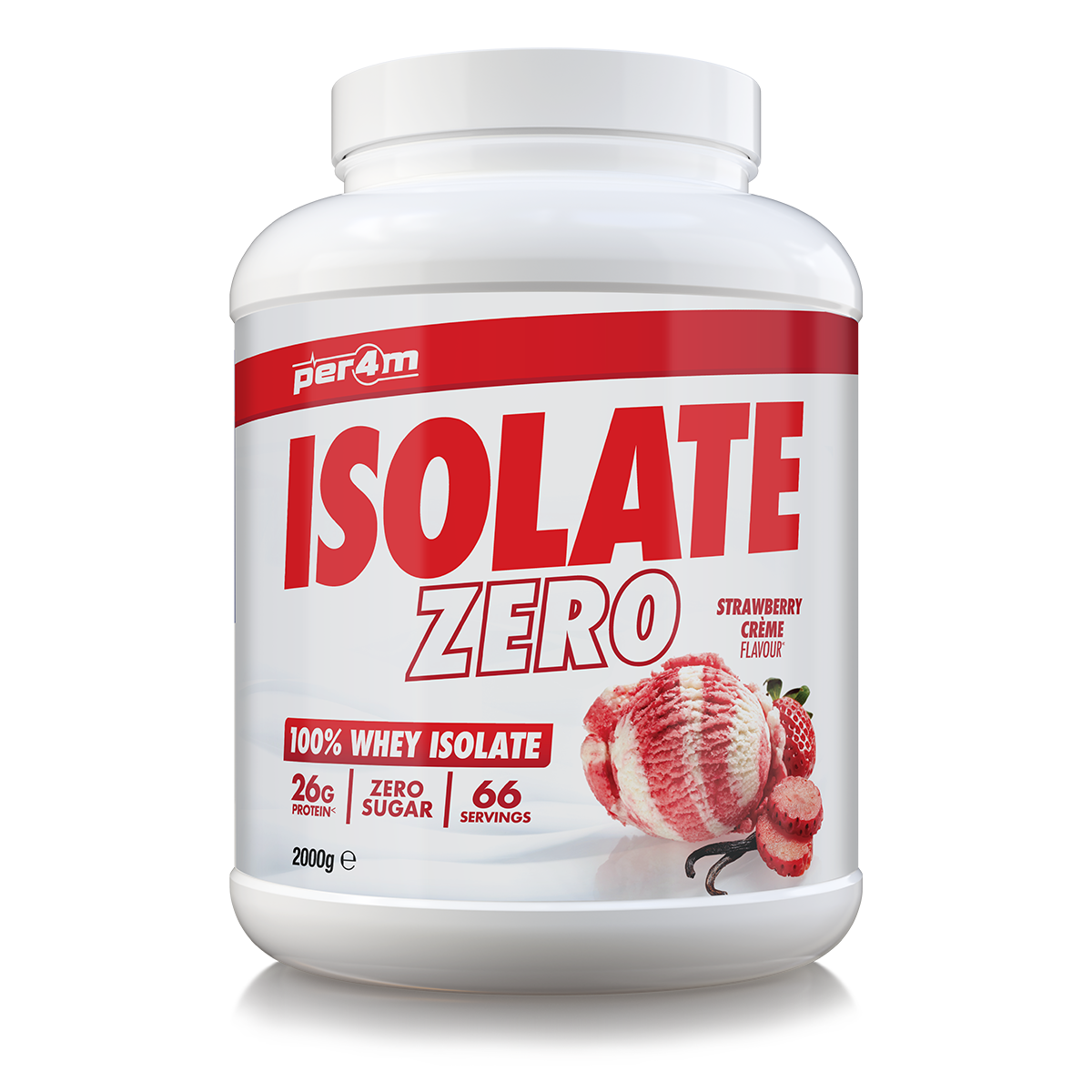 PER4M Isolate Zero Strawberry Creme