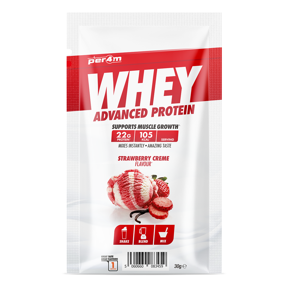 PER4M Whey Protein Sample Sachets