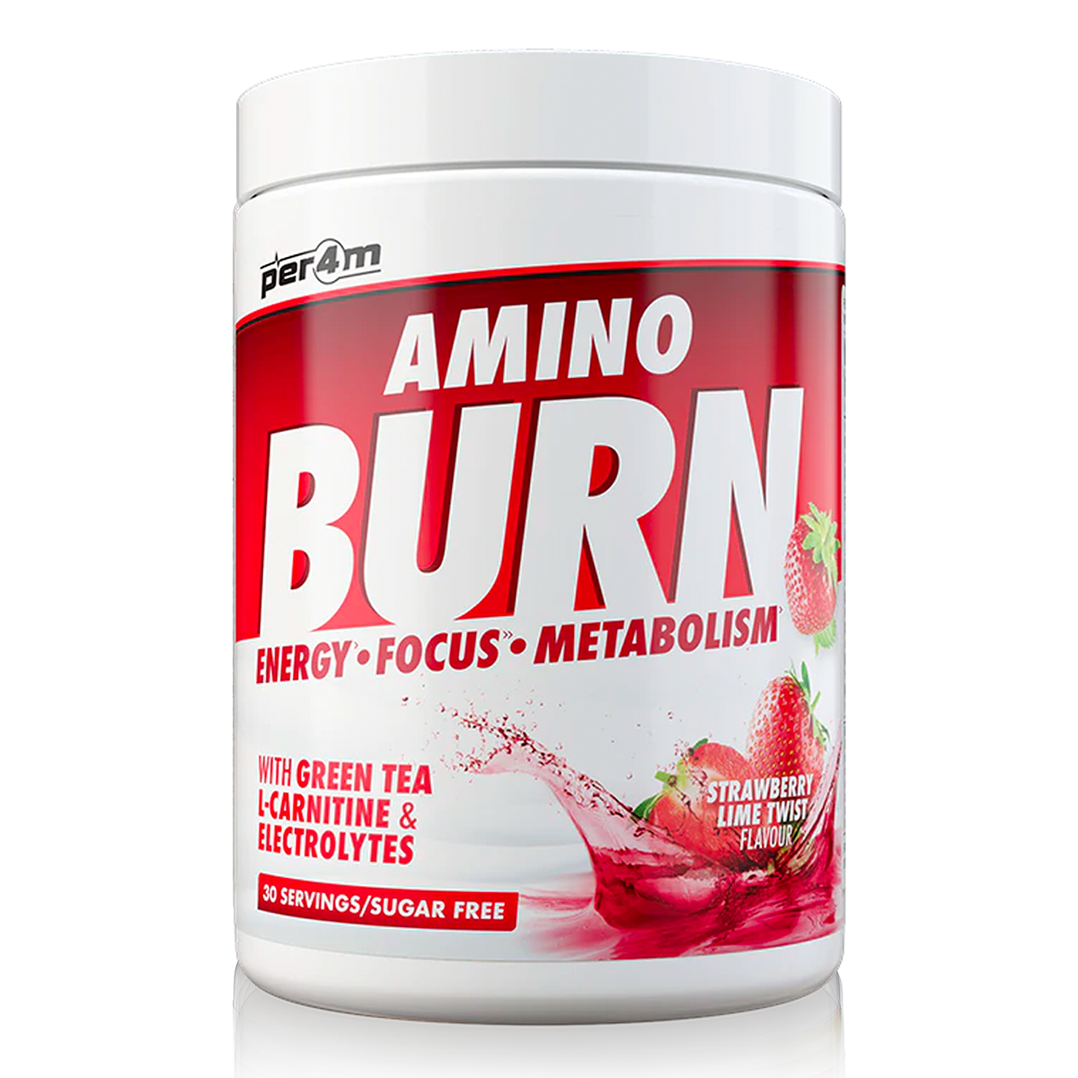 PER4M Amino Burn Strawberry Lime Twist