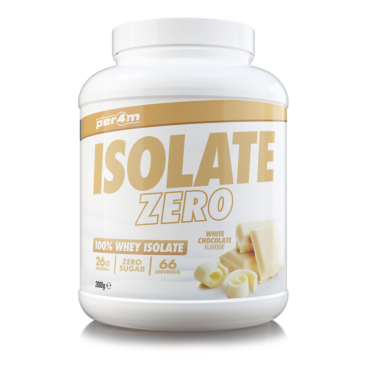 PER4M Isolate Zero White Chocolate