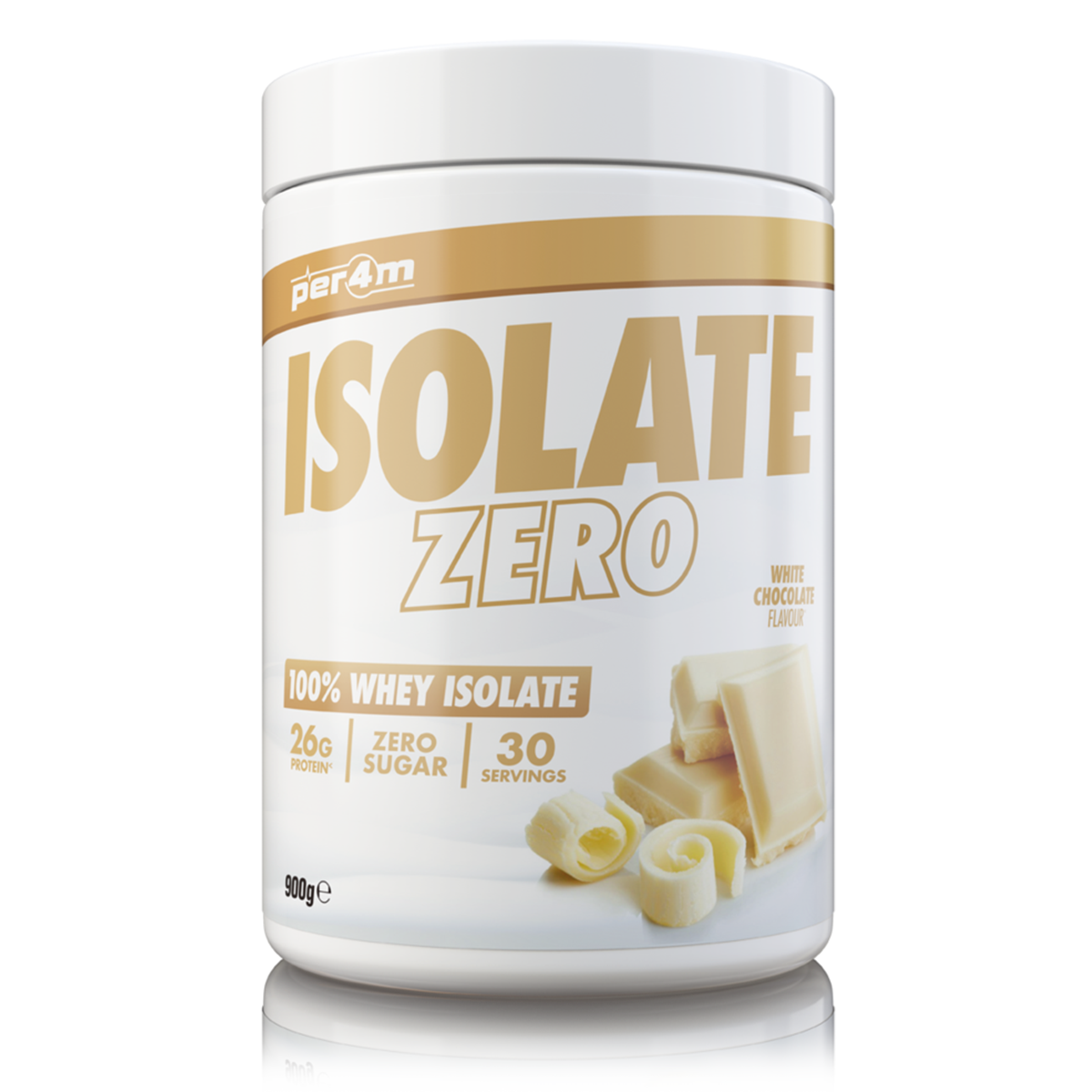 PER4M Isolate Zero White Chocolate