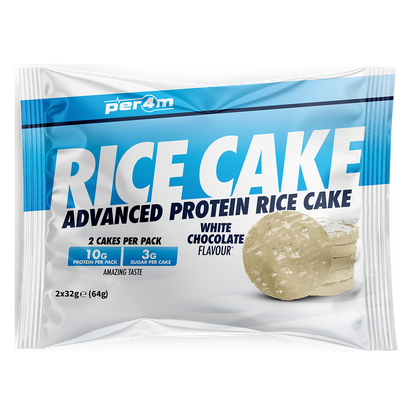 Per4m White Chocolate Rice Cakes Twin Packs (Box of 12)