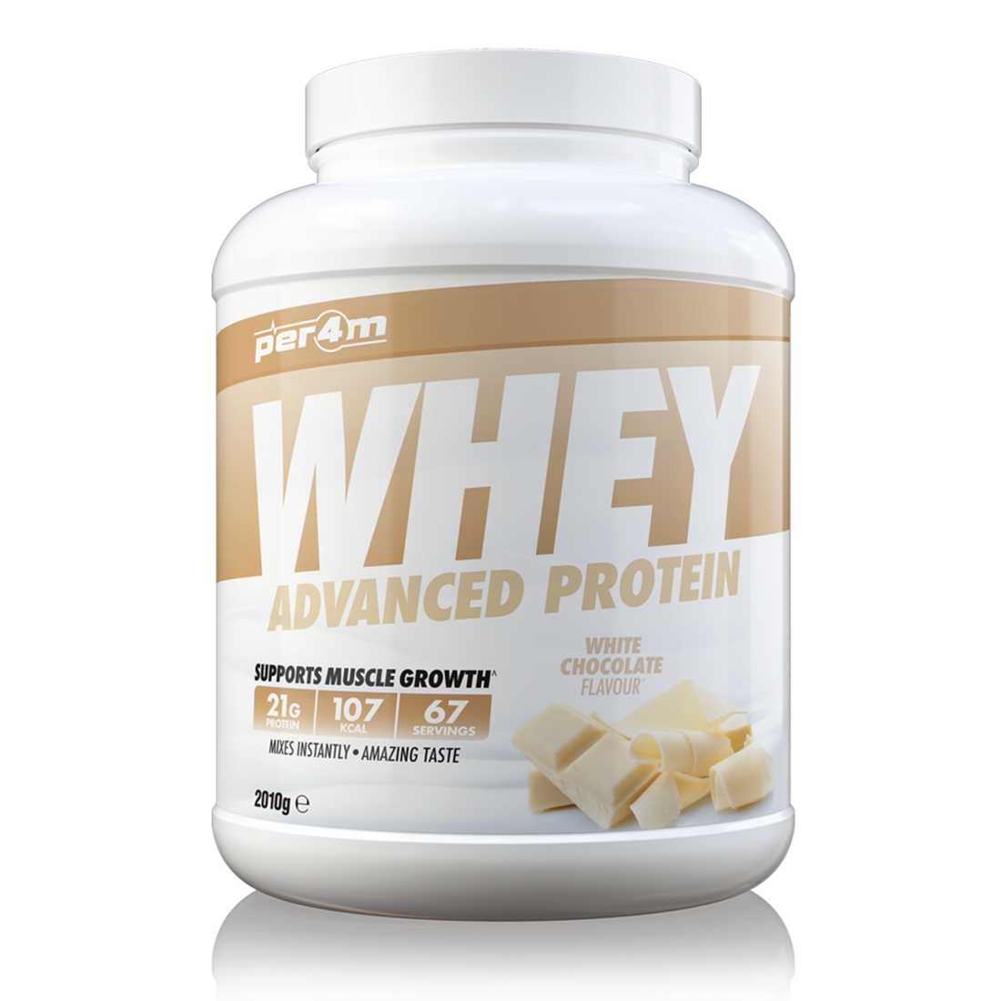 Per4m White Chocolate Whey Protein Per4m Nutrition 8600