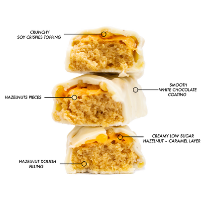 Protein Bars White Chocolate Hazelnut