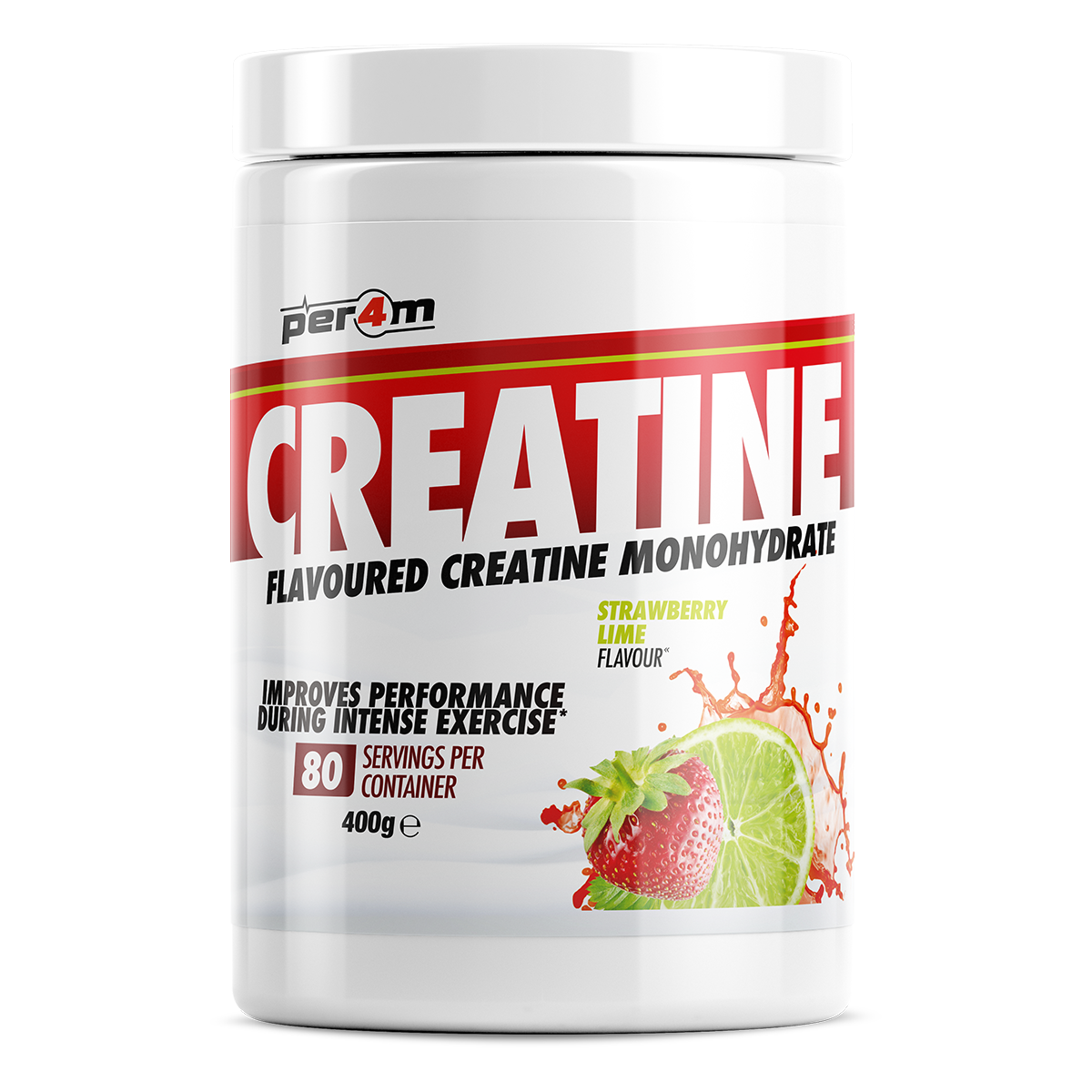 Per4m Flavoured Creatine Strawberry Lime