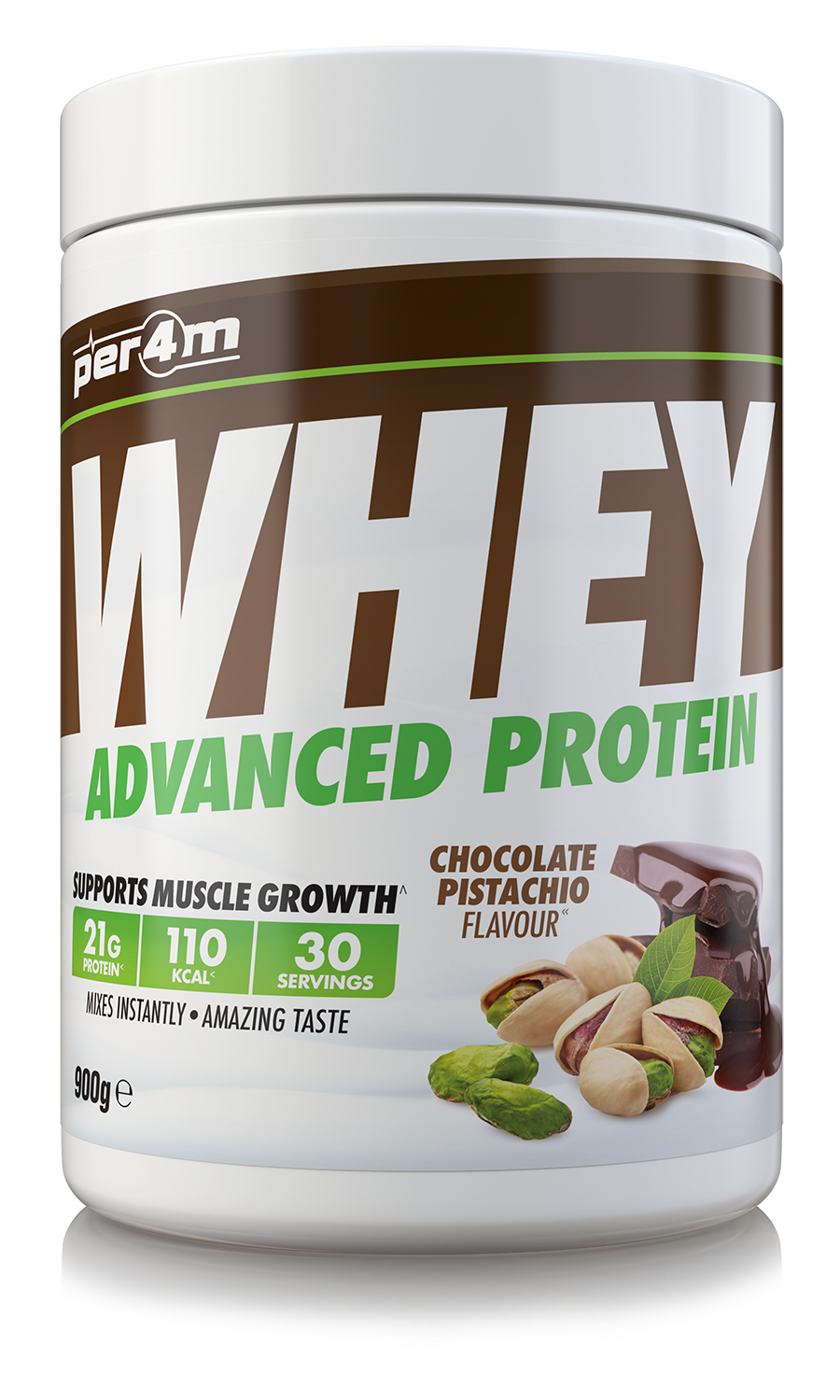Per4m Chocolate Pistachio Whey Protein - PER4M Nutrition