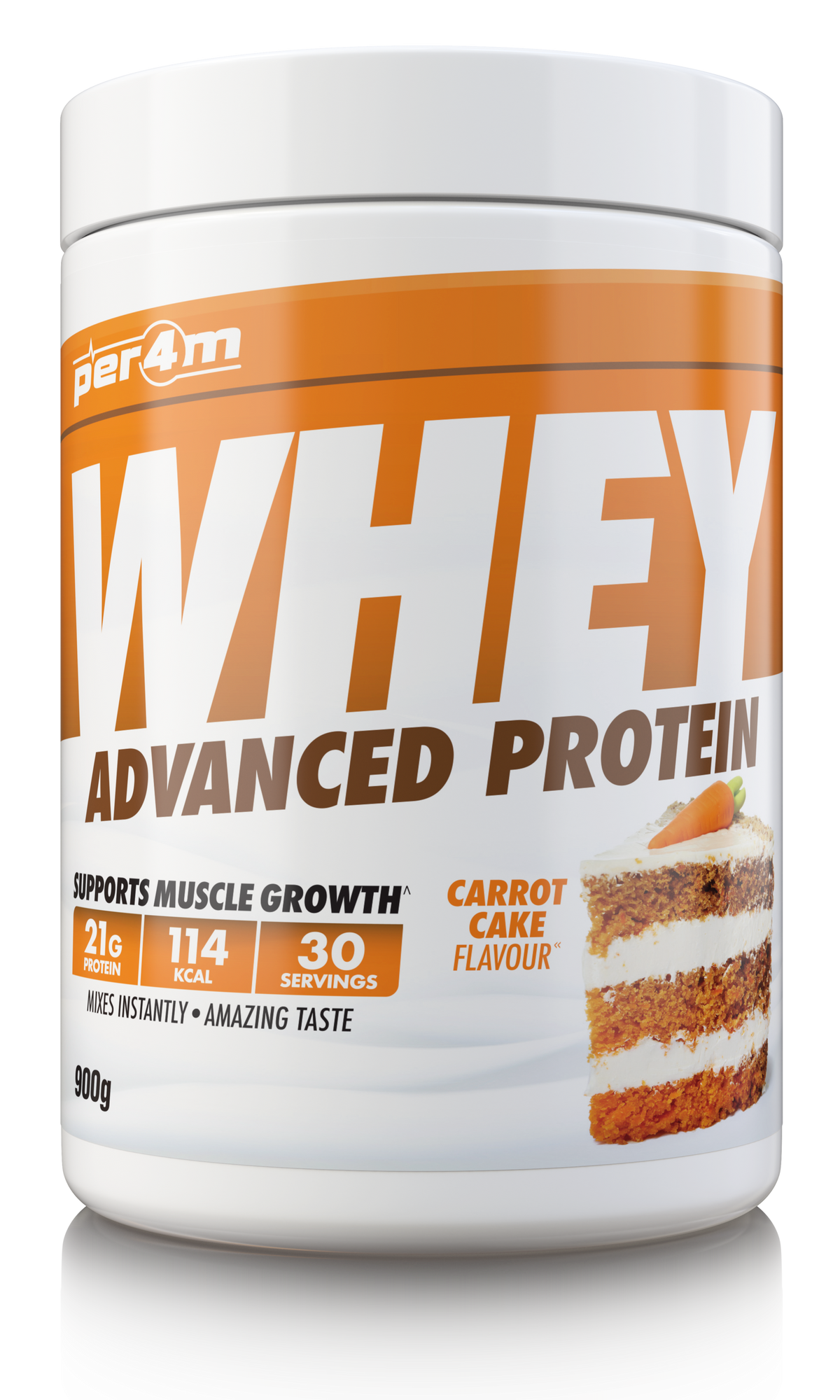 Per4m Carrot Cake Whey Protein - PER4M Nutrition