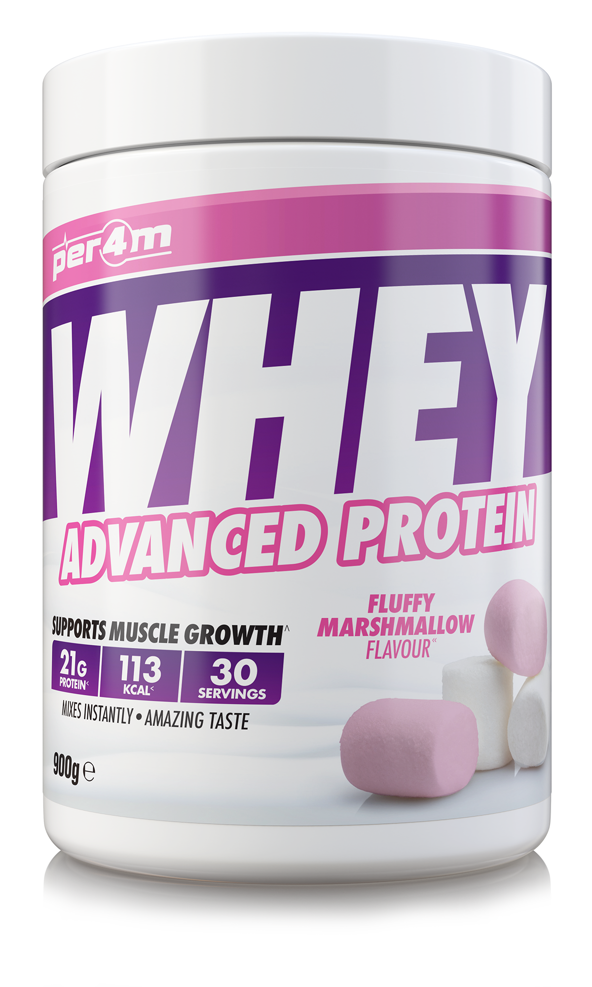 PER4M WHEY PROTEIN FLUFFY MARSHMALLOW PER4M Nutrition