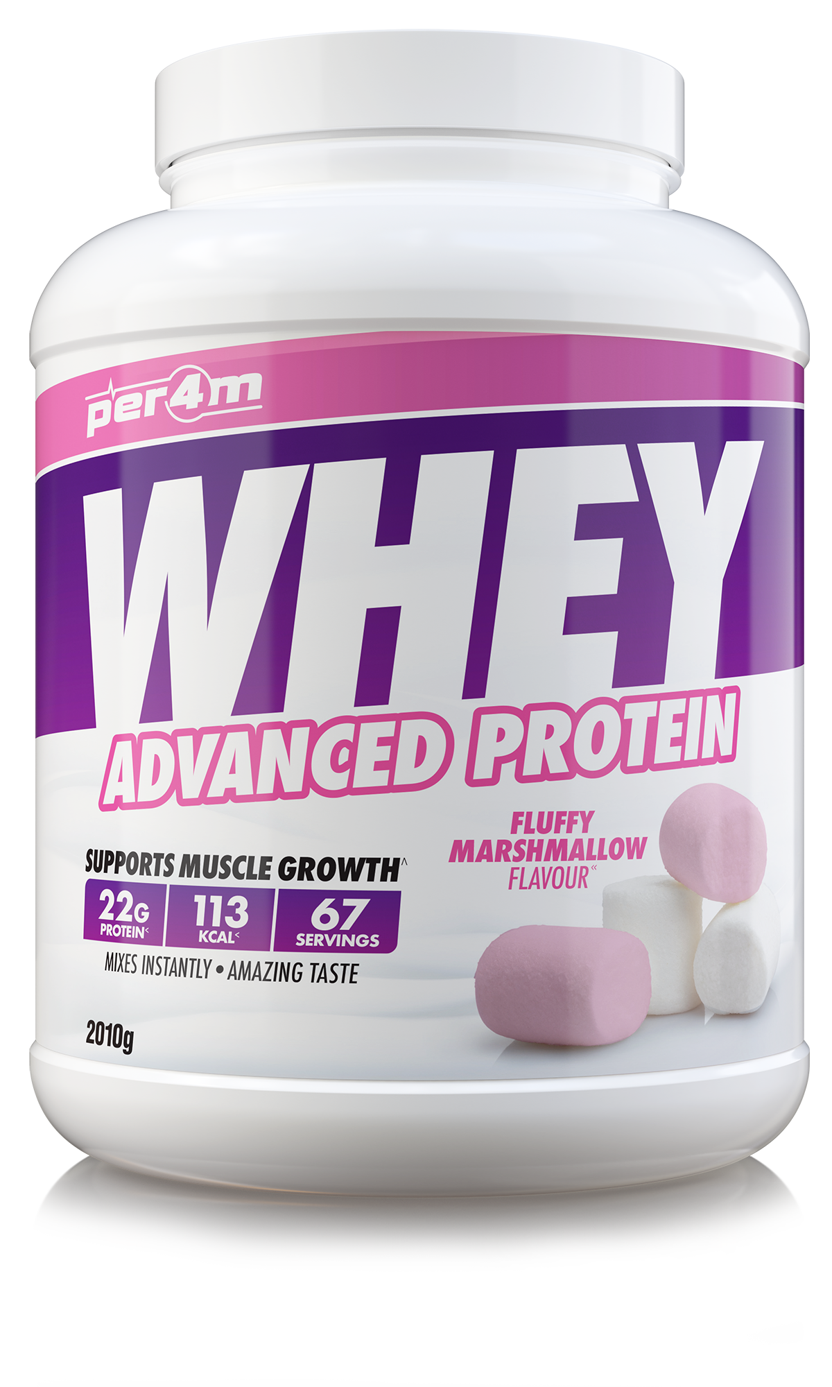 PER4M WHEY PROTEIN FLUFFY MARSHMALLOW PER4M Nutrition